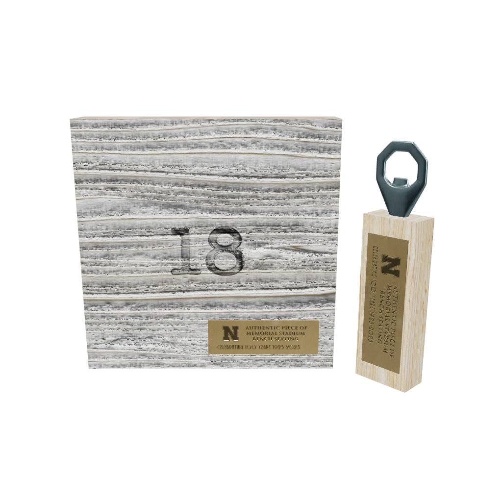 Memorial Stadium Bench Wood Collectibles – Nebraska Rare Goods