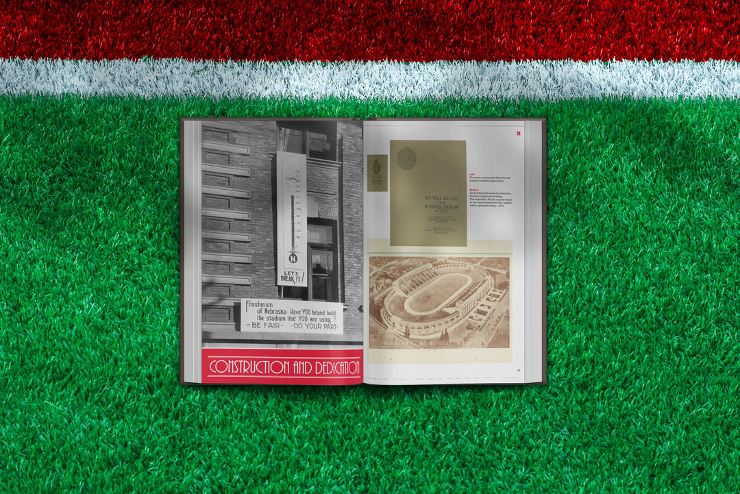 Commemorative Memorial Stadium Book