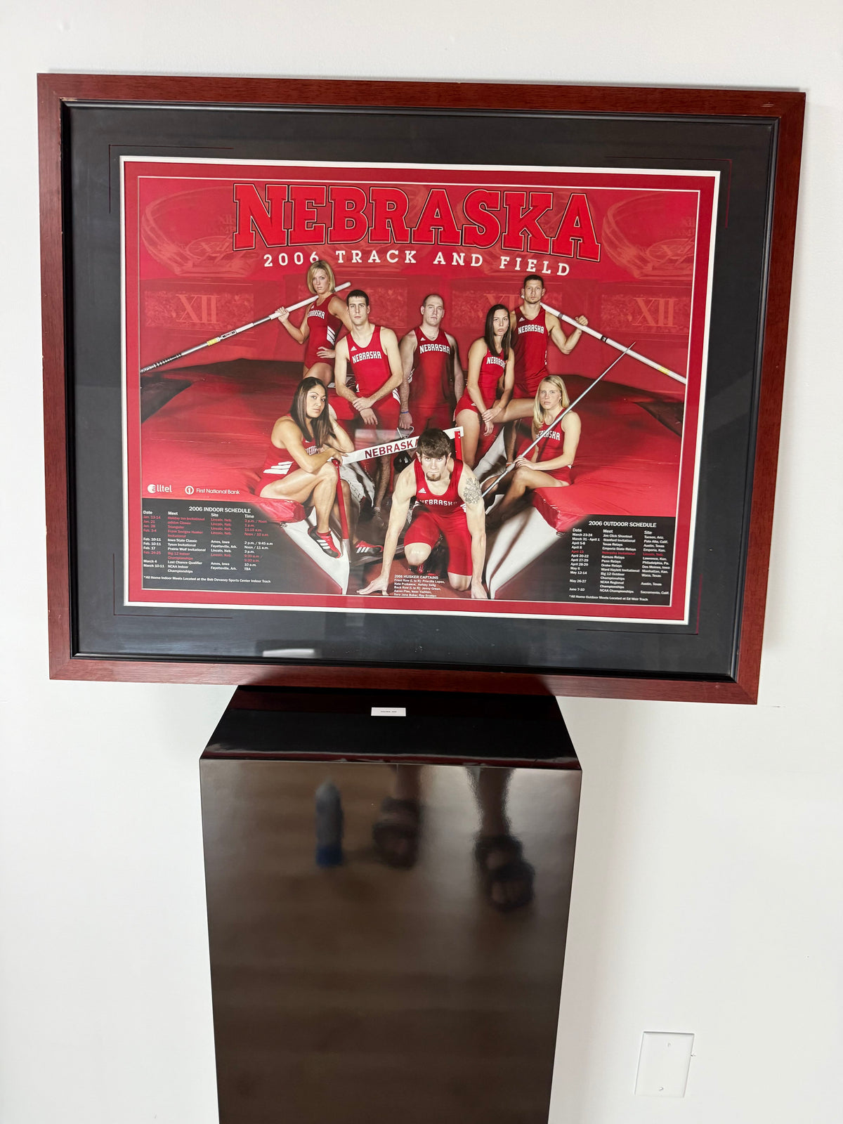 Nebraska 2006 Track and Field Team Poster