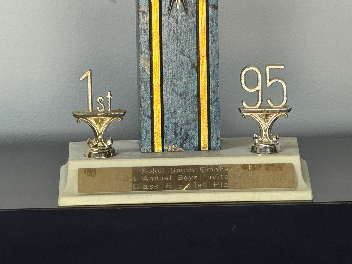 1995 Sokol South Omaha Invitational Trophy, view 5 of 5