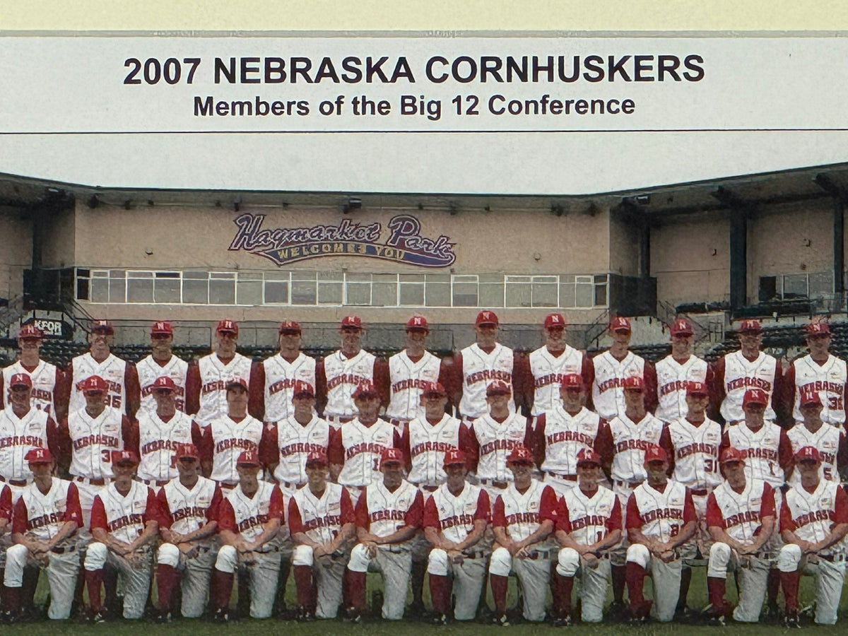 2007 Nebraska Baseball Team Photograph, view 2 of 3