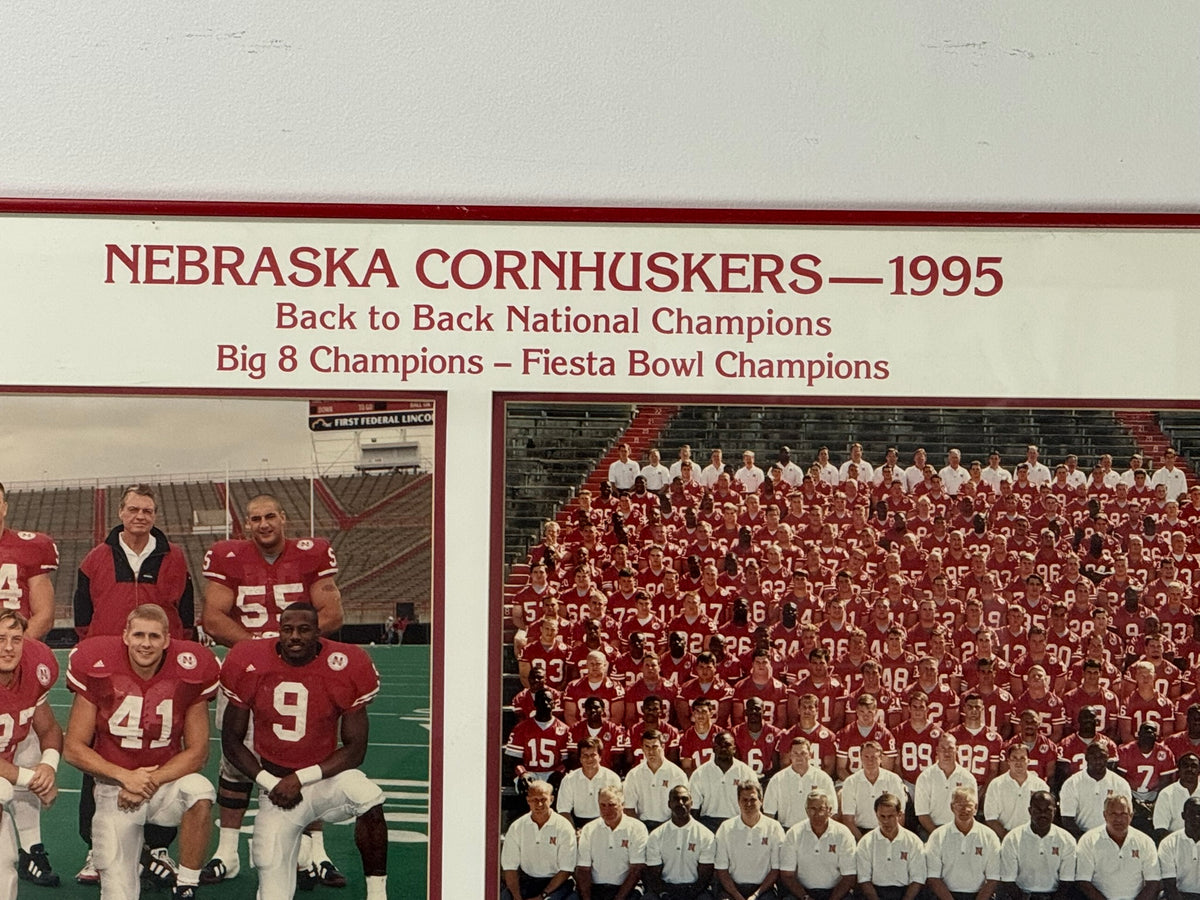 1995 National Champions Commemorative Display, view 2 of 3